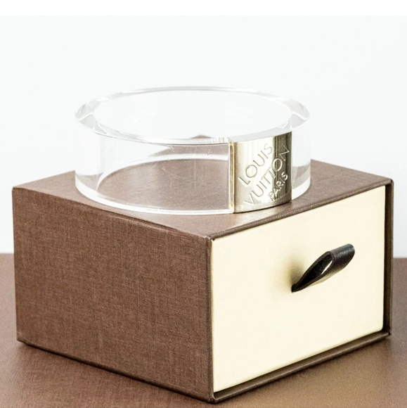 Louis Vuitton Clear and Silver Bracelet - Picture 1 of 5